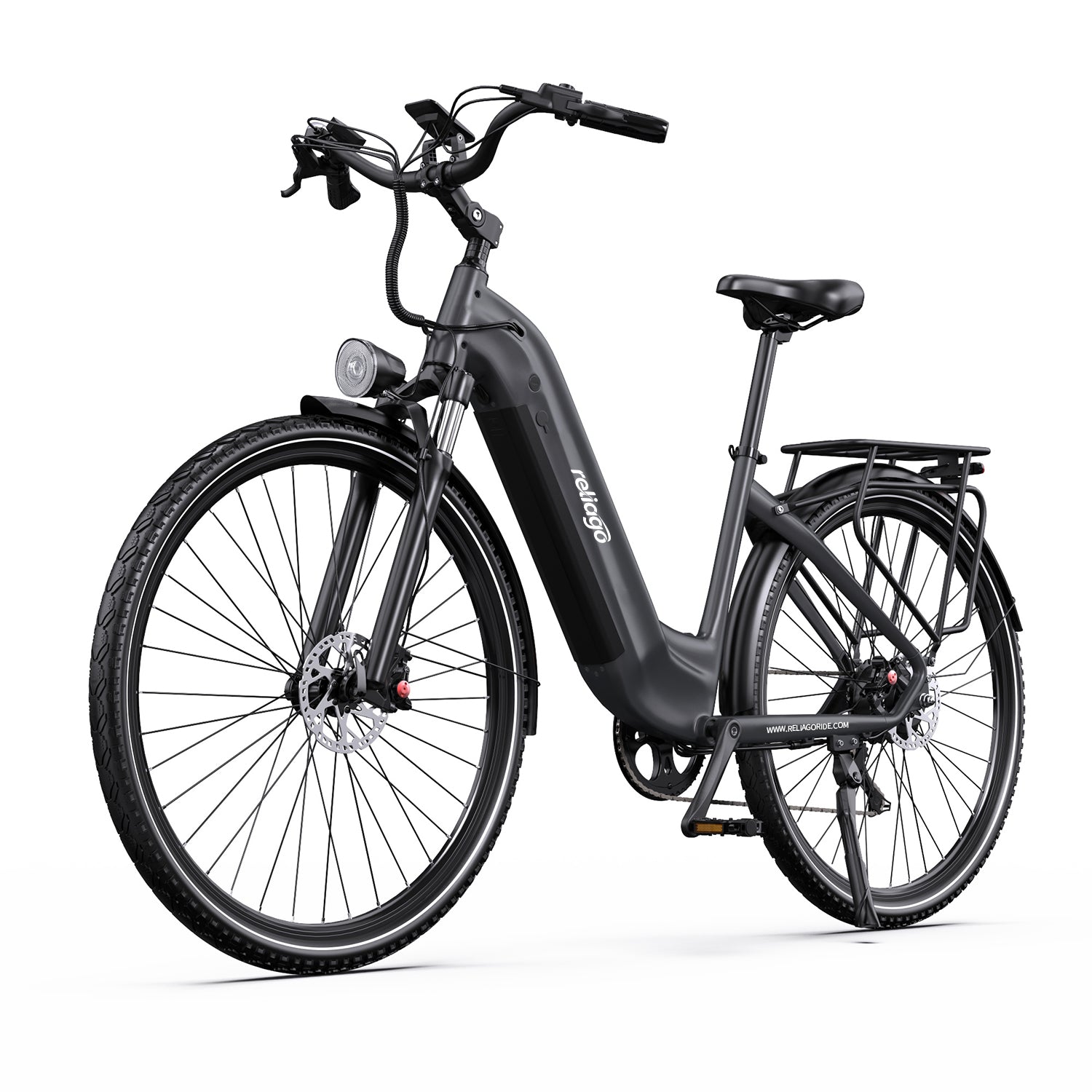 Reliago OT05 Pro 36V 250W Electric City Bike 700C 7-Speed E-Bike with 22.5Ah Lithium Battery