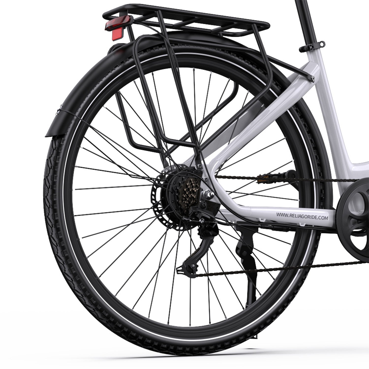 Reliago OT05 Pro 36V 250W Electric City Bike 700C 7-Speed E-Bike with 22.5Ah Lithium Battery