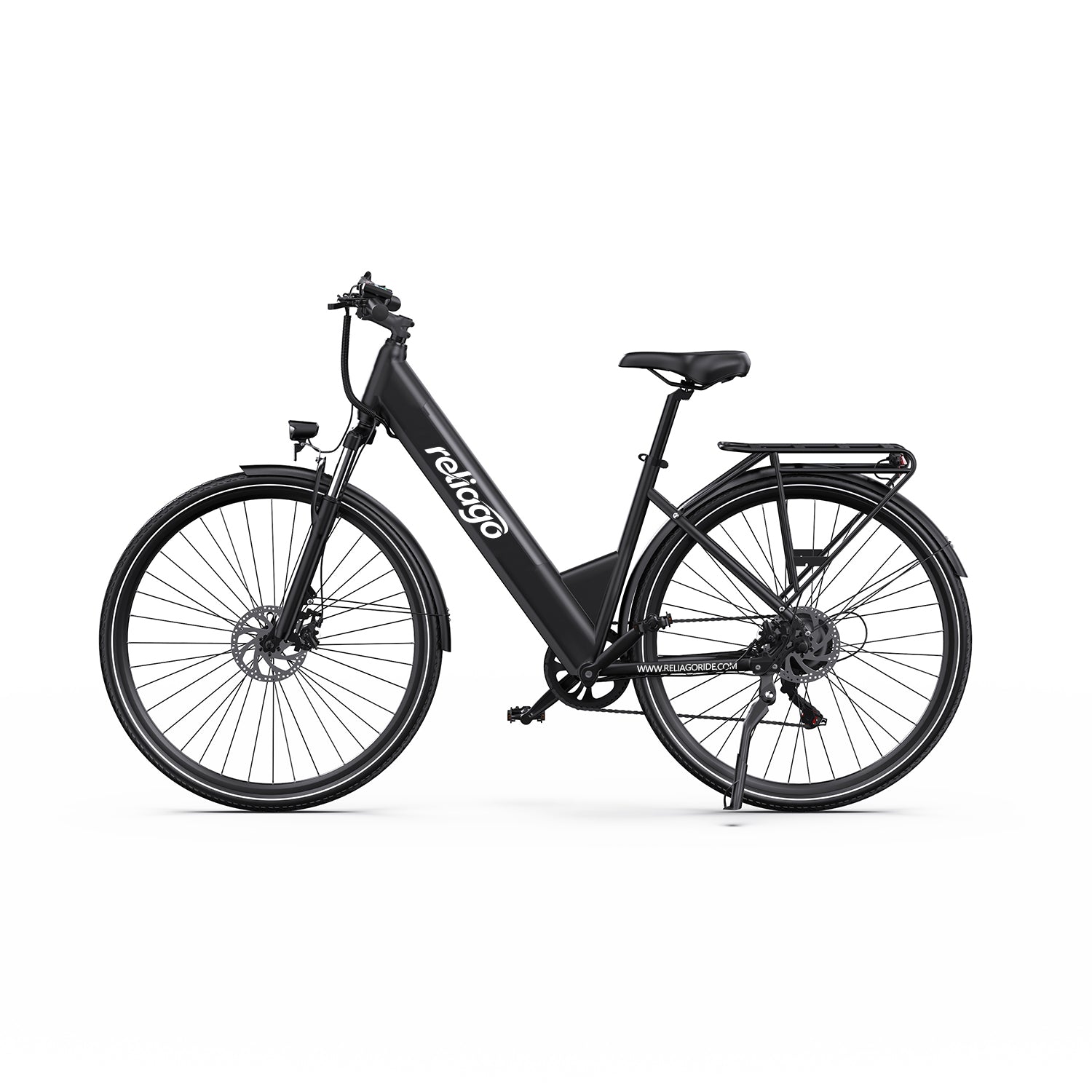 Reliago OT12 36V 13Ah Electric Hybrid Bike – 250W City Commuter E-Bike with 27.5" Wheels and LCD Display