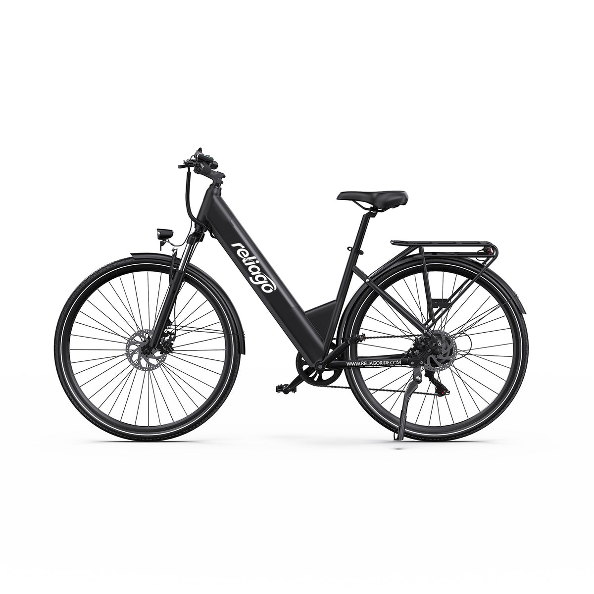 Reliago OT12 36V 13Ah Electric Hybrid Bike – 250W City Commuter E-Bike with 27.5" Wheels and LCD Display