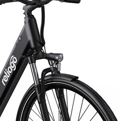 Reliago OT12 36V 13Ah Electric Hybrid Bike – 250W City Commuter E-Bike with 27.5" Wheels and LCD Display