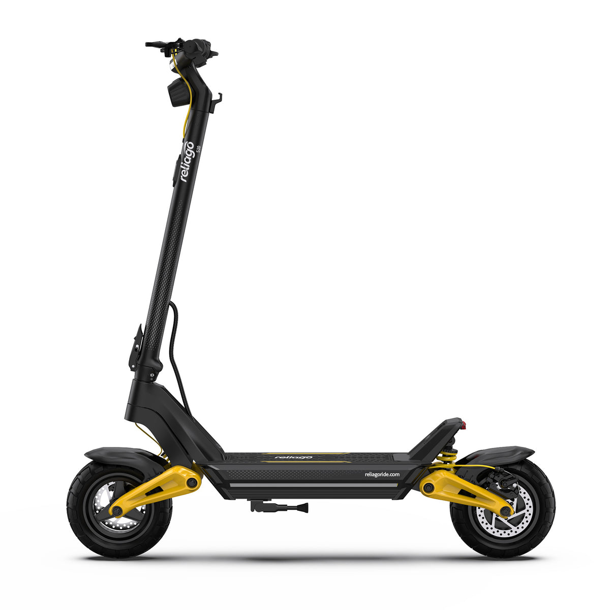 Reliago S10 Foldable Electric Scooter for Adults – 48V 20Ah Long Range E-Scooter with 10" Tires and LED Lights