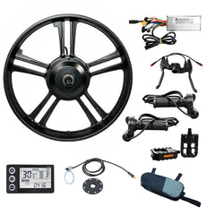 Reliago 48V 750W Fat Tire E-Bike Conversion Kit 20x4.0 Rear Hub Motor